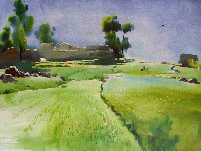 程明美术作品